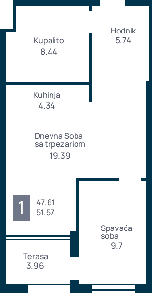 1 soban stan, №10